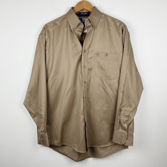 Western Wrangler Cowboy Cut Collection Button Down Shirt - Picture 1 of 4